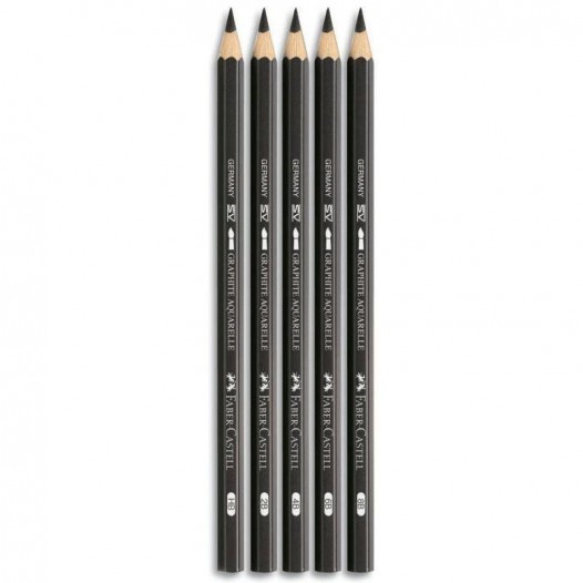 Graphite Aquarelle Pencil Tin (5pc)