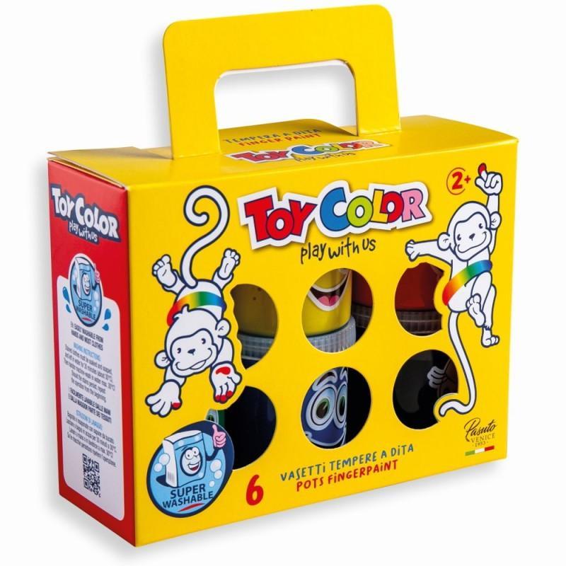 Superwashable Finger Paint Set (6 x 80ml)