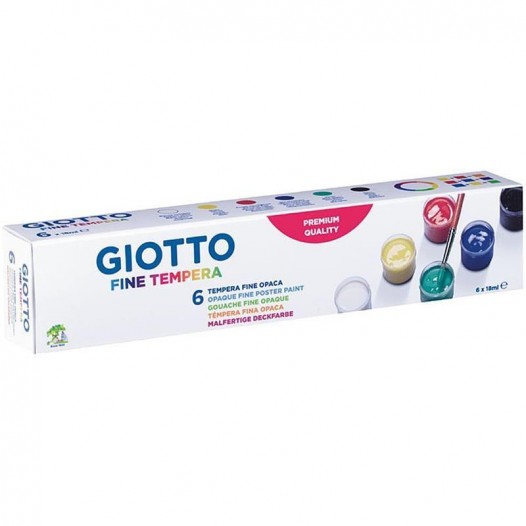 Giotto Poster Paint Set (13 x 18ml)