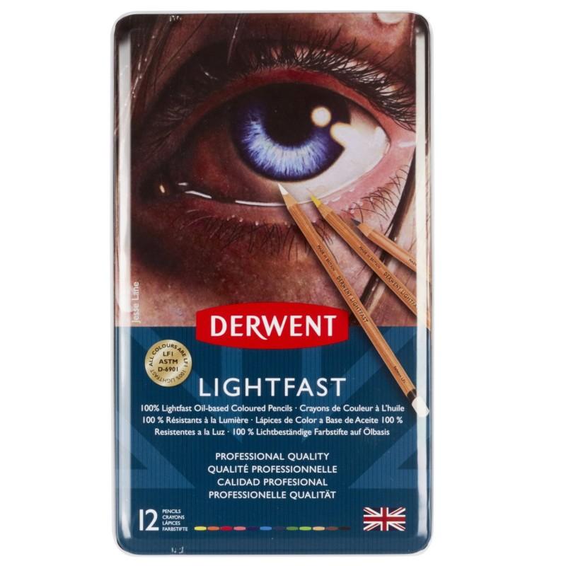 Lightfast Colour Pencil Tin (12pc)