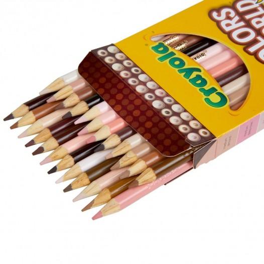 Crayola® Colors of the World™ Pencils - 24 Assorted