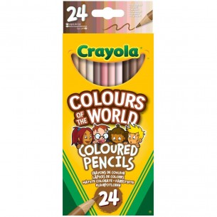 Colours of the World: Pencils - Pack of 24