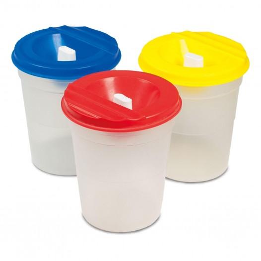 Non-Spill Paint Pots - Pack of 3 Non-Spill Paint Pots - Pack of 3