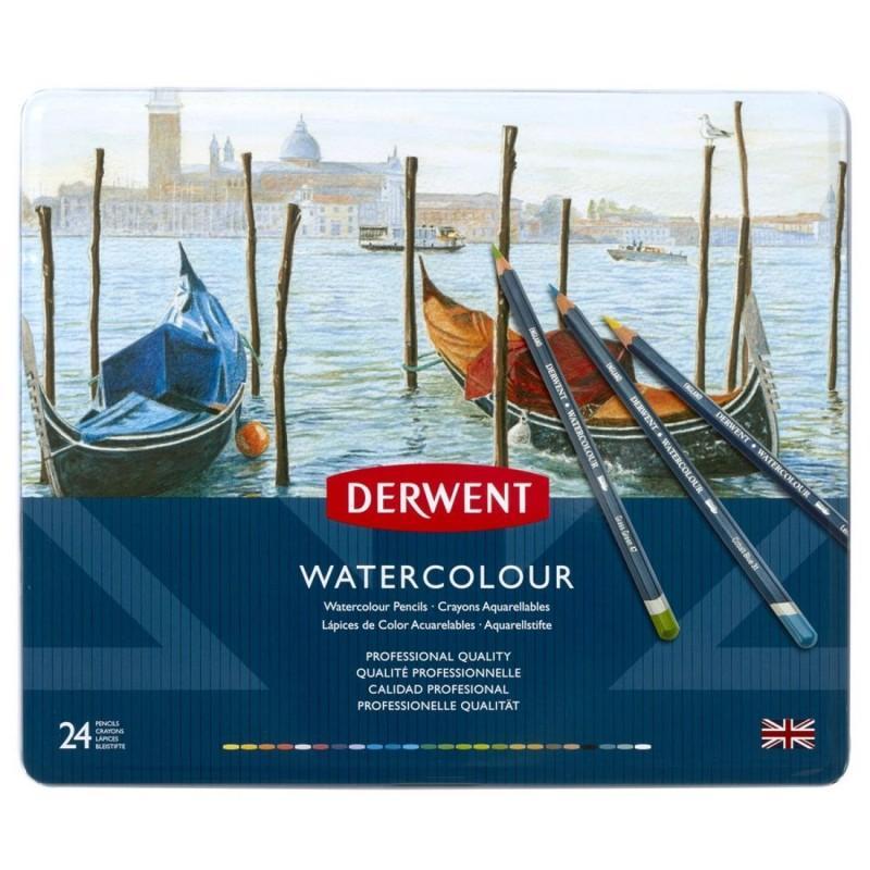 Watercolour Pencil Tin (24pc)