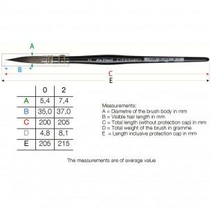 Casaneo Series 490: Rigger Brush (single sizes) Casaneo Series 490: Rigger Brush (single sizes)