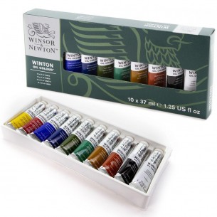 Winton Oil Colour Set (10 x 37ml) - Contents