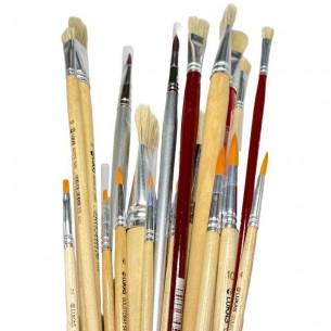 Acrylic Paint Brushes 101: Understanding Brush Types and Their Uses