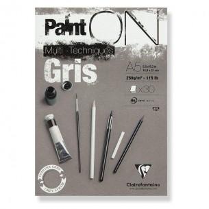 Paint-On Grey: A5 Paint-On Grey: A5