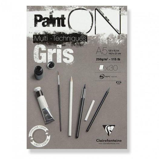 Paint-On Grey: A5 Paint-On Grey: A5