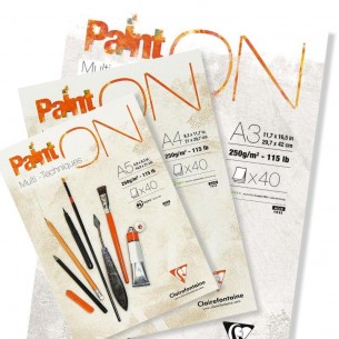 Paint-On Mixed-Media Pads: White