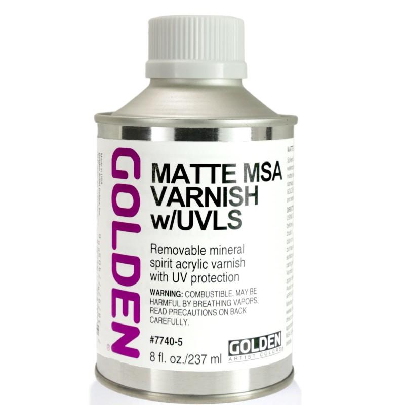 Matte MSA Varnish With UVLS (237ml)