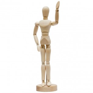 Wooden Mannequin Figure - 8"