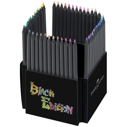 Black Edition Colour Pencil Wallet (50pc)