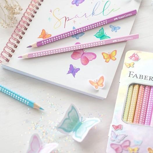 Sparkle color pencil roll from Faber-Castell