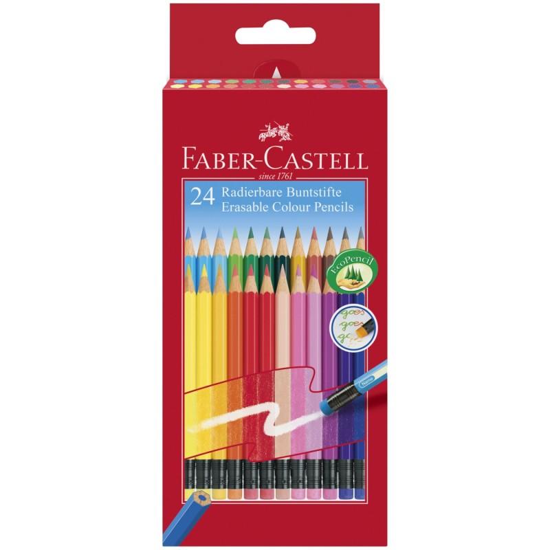 Erasable Colour Pencil Set (24pc)