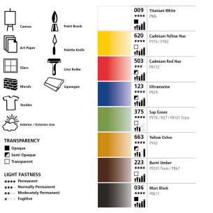 System3 Acrylic Colour: Jumbo Selection Set (8 x 150ml)