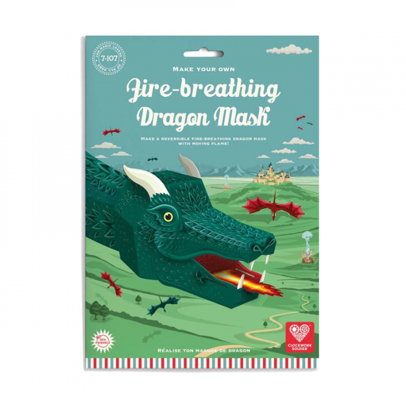 Make Your Own Fire-Breathing Dragon Mask