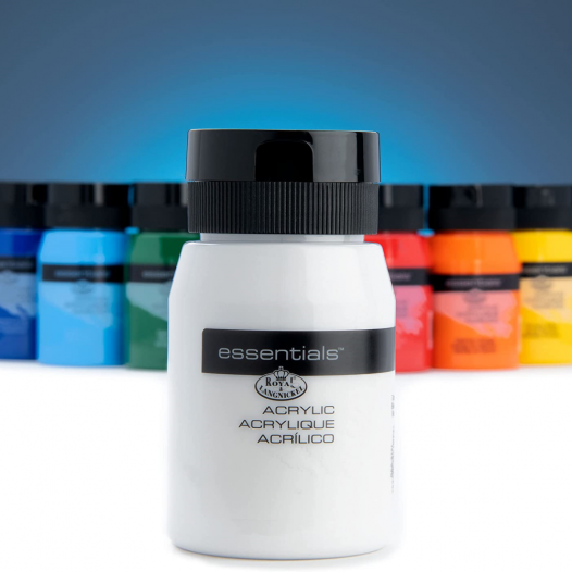 Essentials Acrylic Titanium White (500ml) Essentials Acrylic Titanium White (500ml)