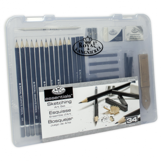 Royal & Langnickel SPEN-12 Essentials Sketching Pencil Set, 12-Piece | Cool  drawings, Art supplies drawing, Pencil drawings