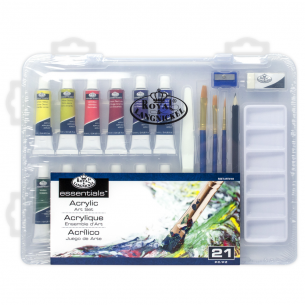 Acrylic Colour Clear View Set