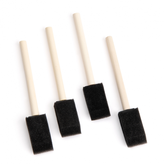 1" Foam Brush Pack (4pc) 1" Foam Brush Pack (4pc)