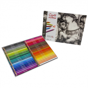 Assorted Pastel Pencil Set (48pc)
