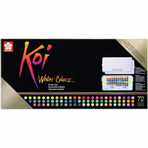 Sakura Koi Watercolour Studio Set - Set of 72HP