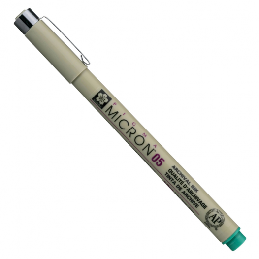 Pigma Micron Green Fineliner 05