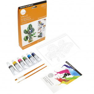 Simply Value: Acrylic Activity - Botanical