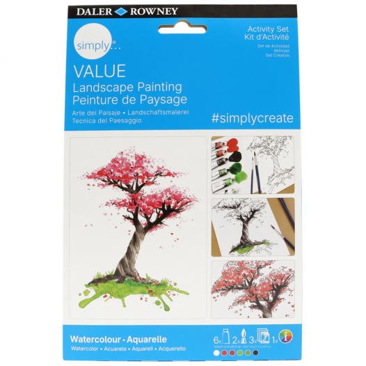 Simply Watercolour - Value Activity Set (Landscape)