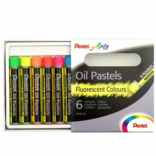 Oil Pastel Fluorescent Set (6pc) Oil Pastel Fluorescent Set (6pc)
