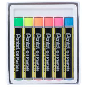 Oil Pastel Fluorescent Set (6pc) Oil Pastel Fluorescent Set (6pc)