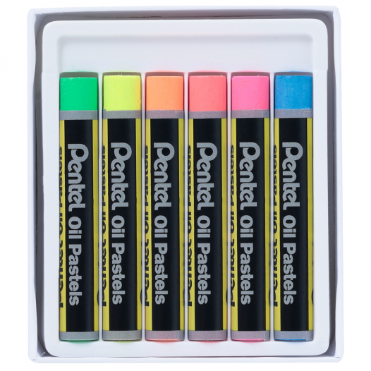 Oil Pastel Fluorescent Set (6pc) Oil Pastel Fluorescent Set (6pc)