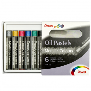 Oil Pastel Metallic Set (6pc)