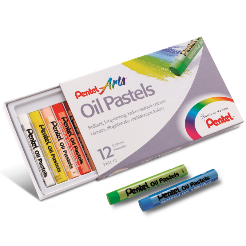 Pentel Oil Pastels, Fluorescent Set