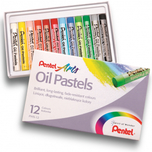 Oil Pastels Assorted Set (12pc)