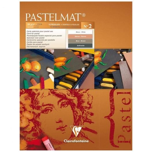 Clairefontaine Pastelmat Pad No. 2 360gsm (18 x 24cm)