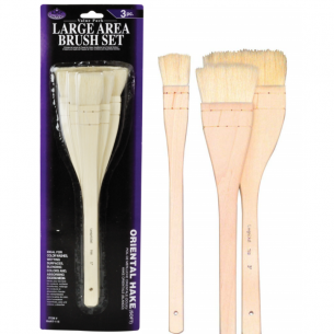 Oriental Hake Large Area Brush Set (3pc) Oriental Hake Large Area Brush Set (3pc)