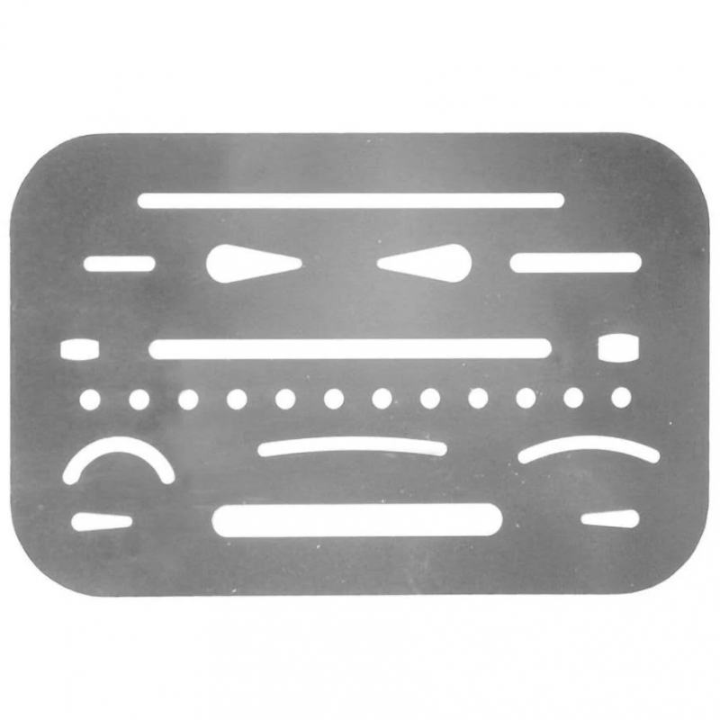 Stainless Steel Erasing Shield