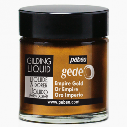 Pebeo Gedeo Gilding Liquid (30ml): Empire Gold