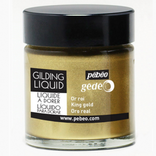 Pebeo Gedeo Gilding Liquid (30ml): King Gold