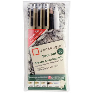 Pigma Micron Zentangle Tool Set (10pc)