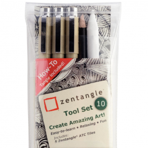 Sakura Pigma Micron Zentangle Tool Set (10pcs) Sakura Pigma Micron Zentangle Tool Set (10pcs)