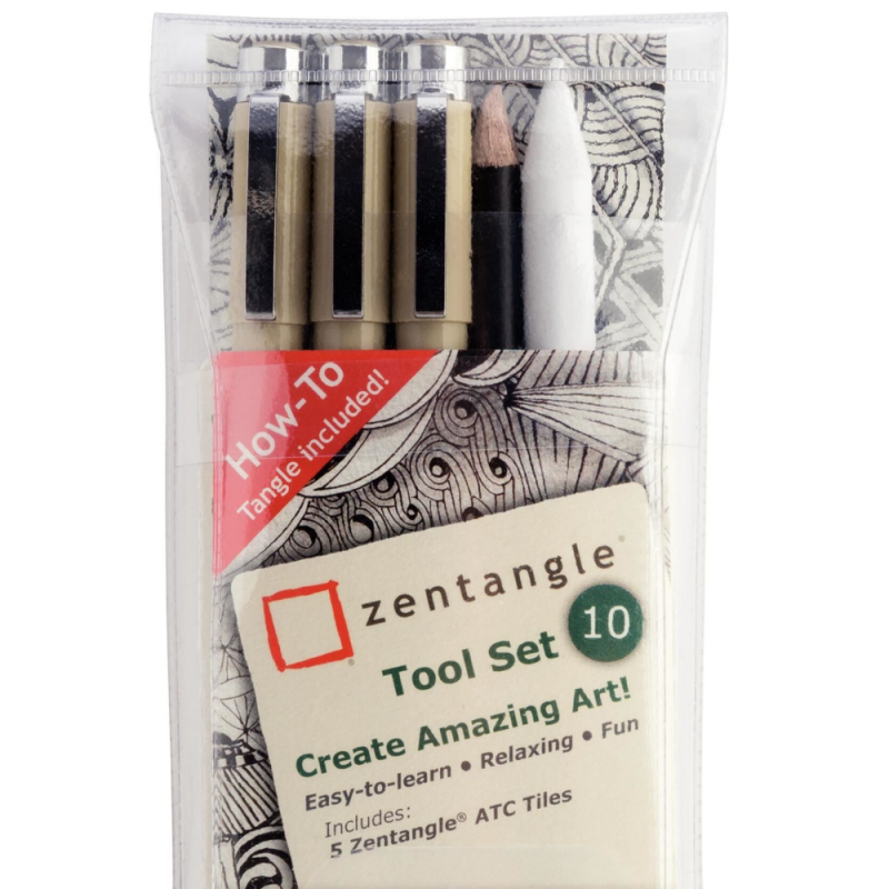 Pigma Micron Zentangle Tool Set (10pc)