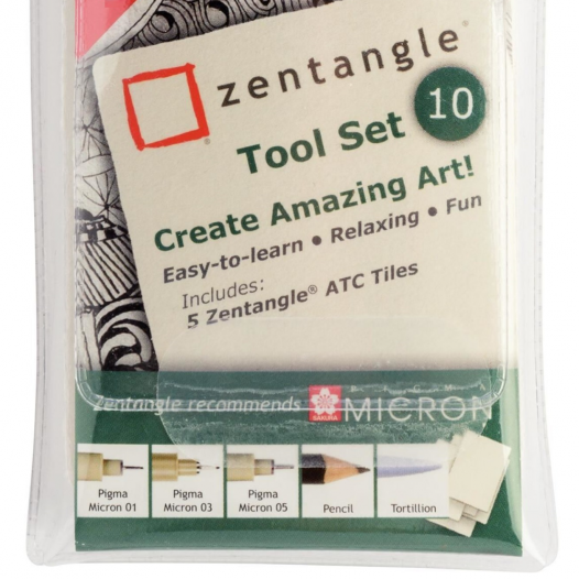 Pigma Micron Zentangle Tool Set (10pc)