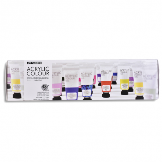 Art Rangers Acrylic Colour Set (48 x 22ml)