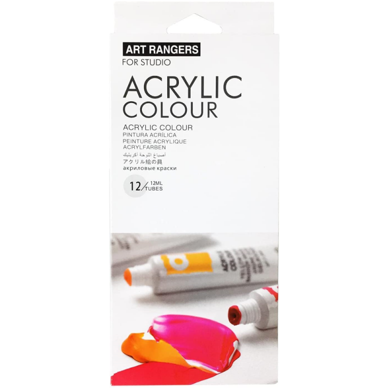 Coffret de Peinture Acrylique Basic 6x12 ml - Art Ranger - Mab