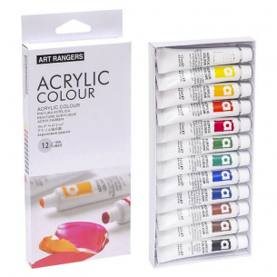 Art Rangers Acrylic Colour Set (12 x 12ml)