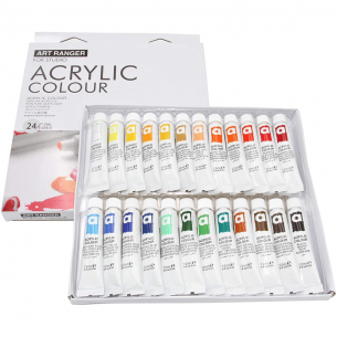 Art Rangers Acrylic Colour Set (24 x 12ml)