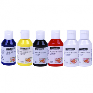 Acrylic Colour Basic Pouring Set (6 x 100ml)